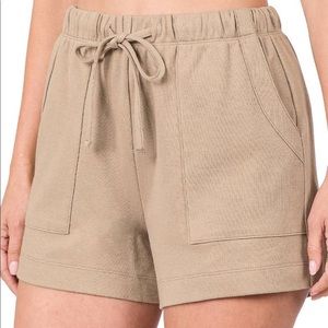 Morgan Ash Mocha Lounge Shorts
